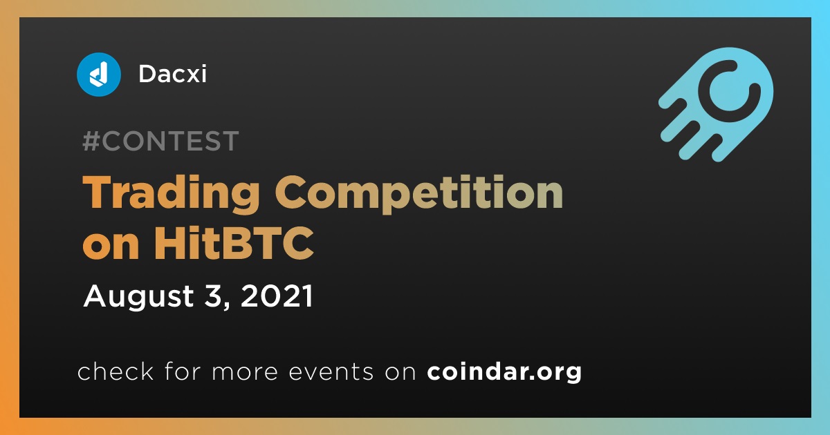 CRDT Trading Contest on HitBTC