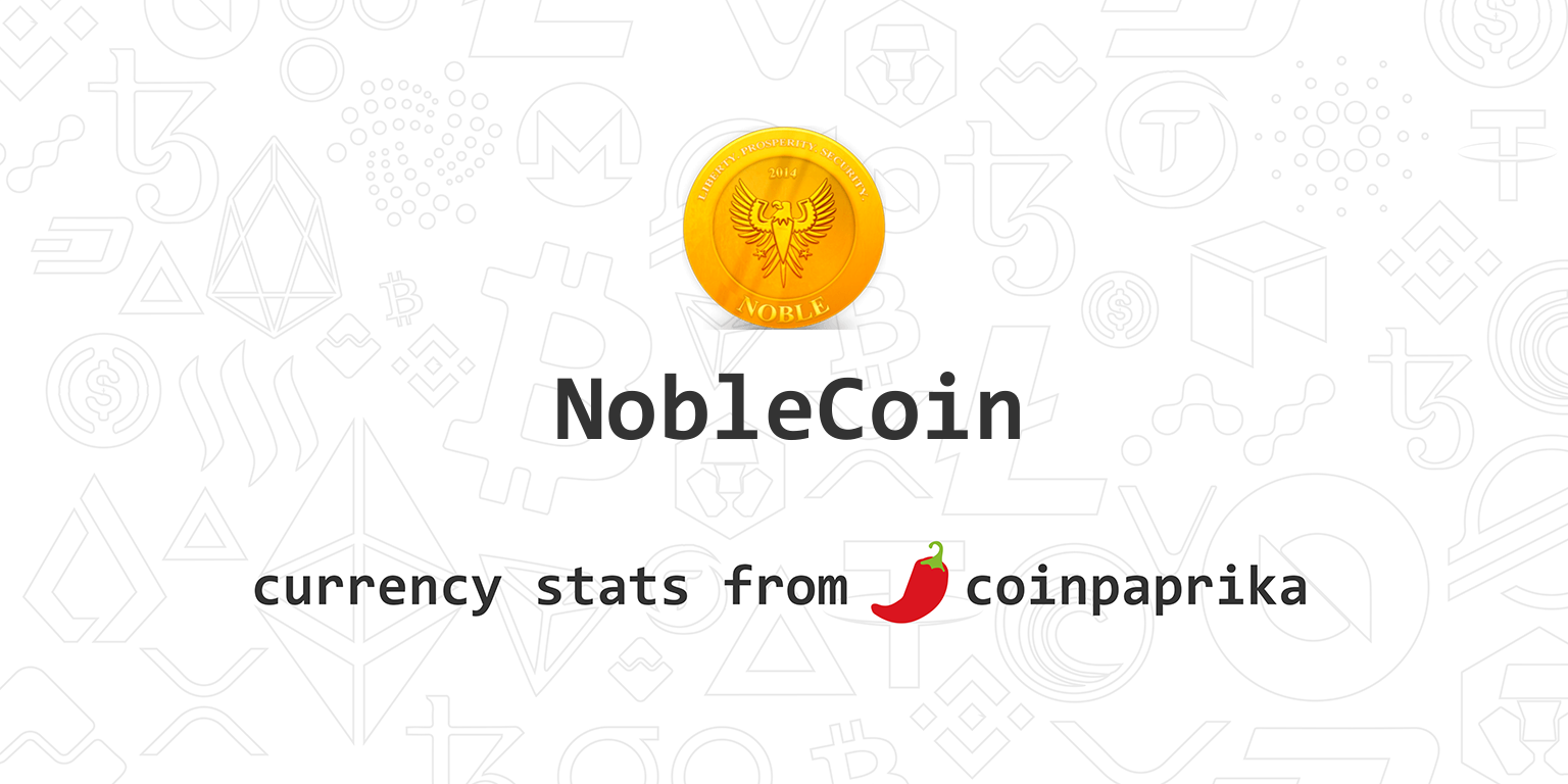 NobleCoin - NOBLTechnical Reviews - Crypto Money Prices at helpbitcoin.fun