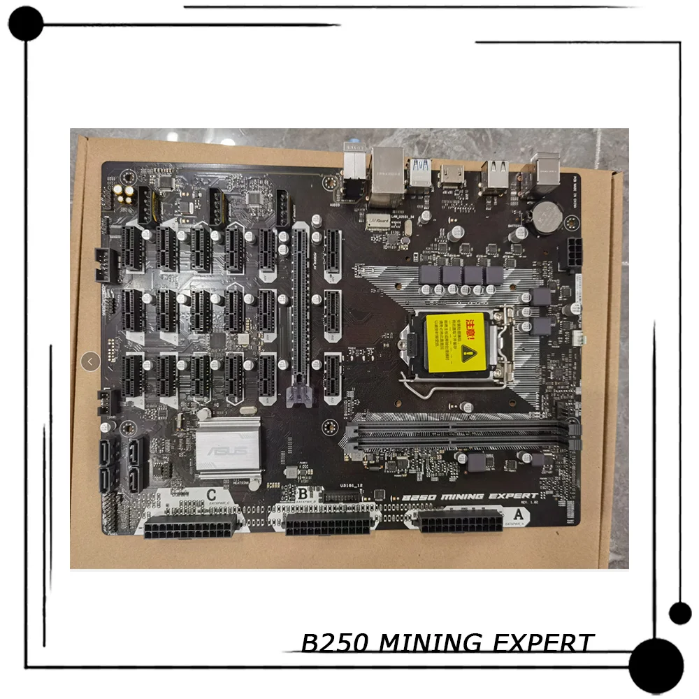 ASUS Announces B Expert Mining Motherboard: 19 Expansions Slots