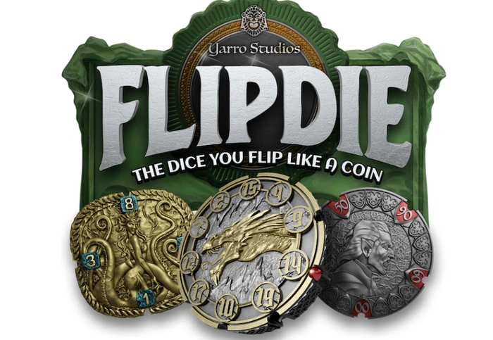 FlipDie Coin Dice Kickstarter – Yarro Studios