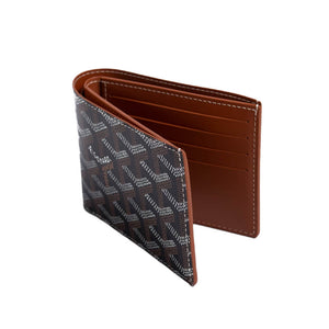 Goyard Victoire Wallet Coated Canvas Blue 