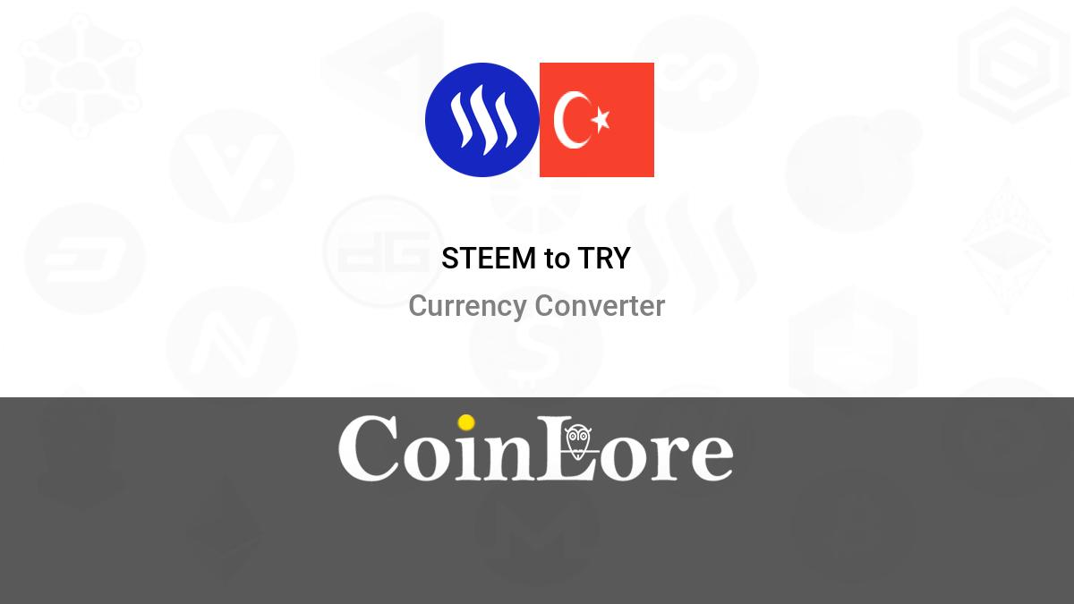 STEEM to USD : Steem (STEEM) price in Dollar (USD)