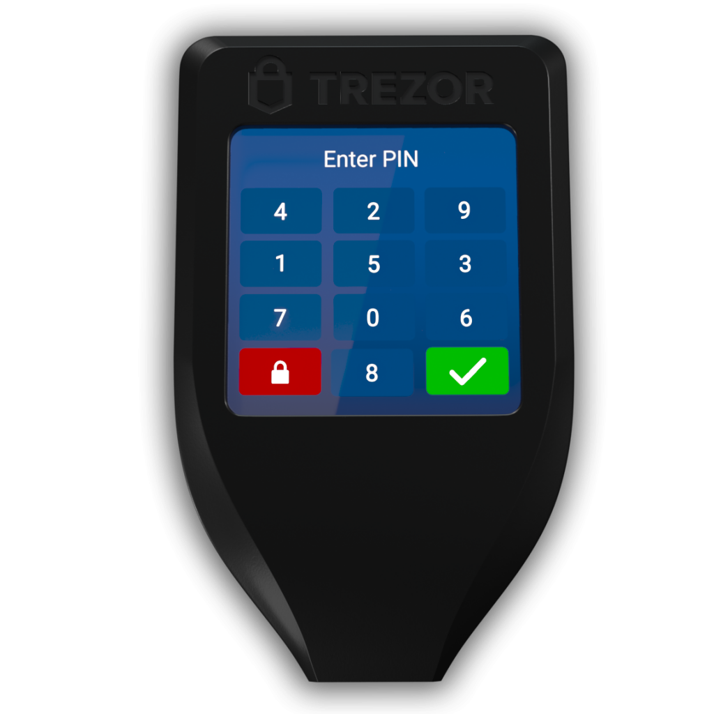 Buy a Trezor Model T Hardware Wallet | Ships Today for FREE – The Crypto Merchant