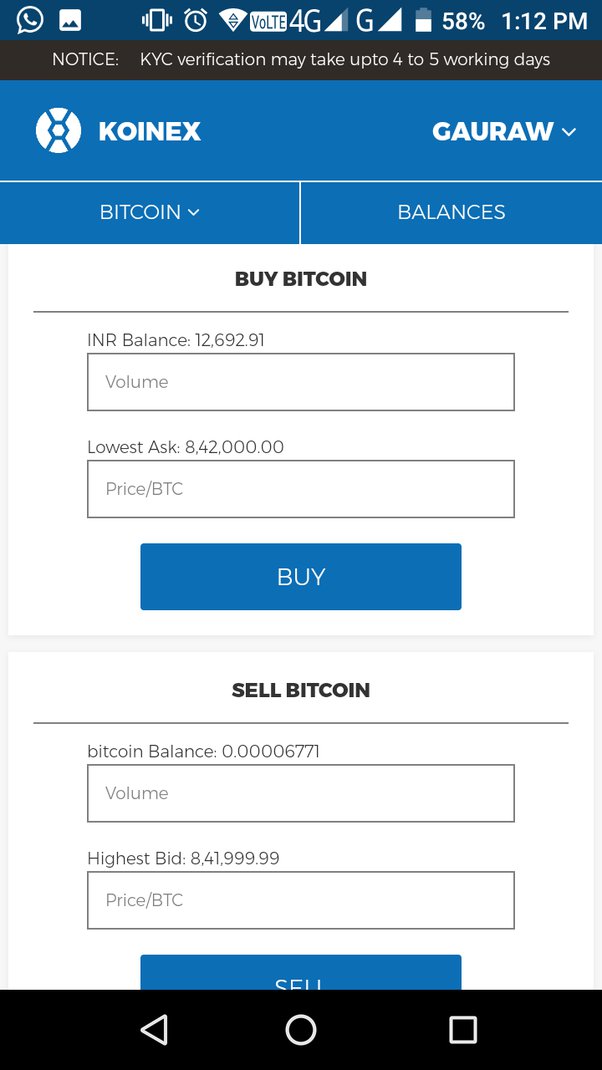 Review of Koinex : Scam or legit ?