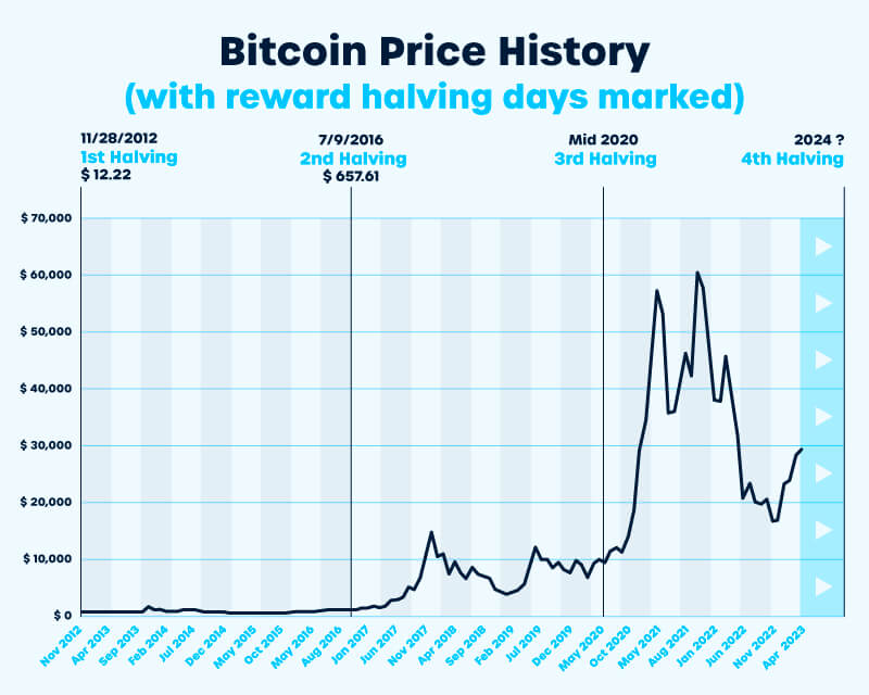 Impact of Bitcoin Halving on Bitcoin's Prices - PayBitoPro