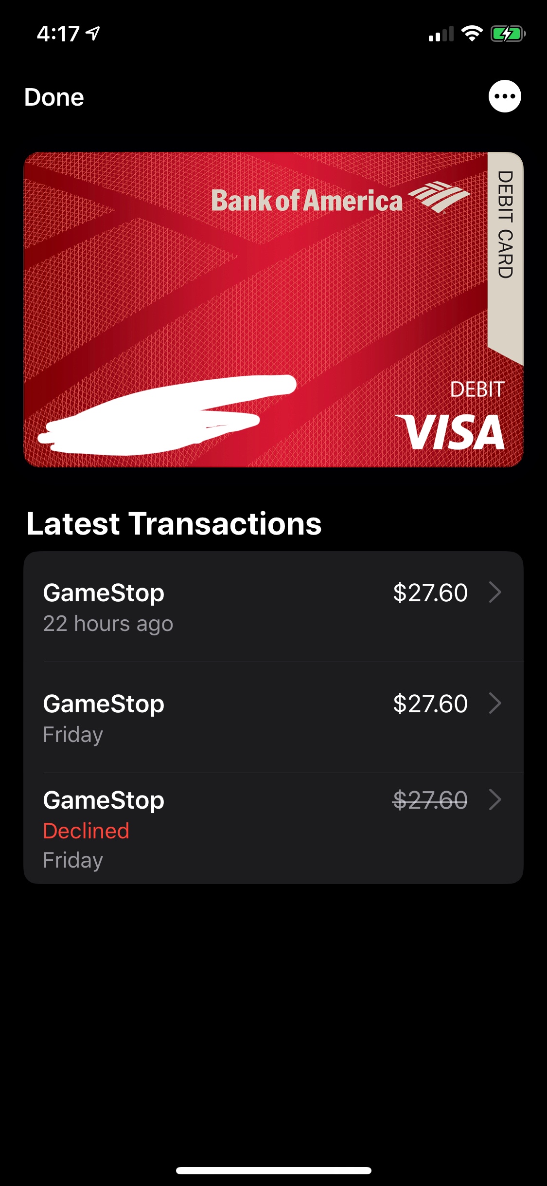 Visa gift card keeps getting declined - Meta Community Forums - 