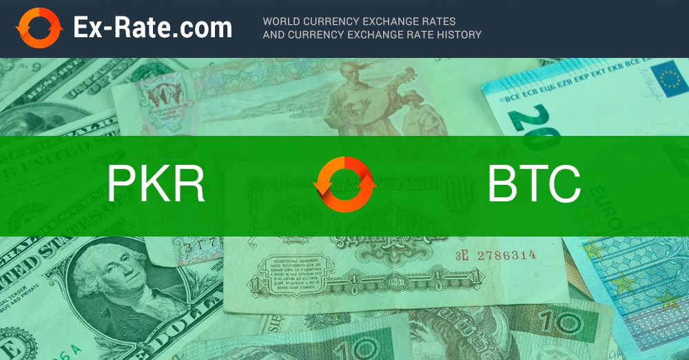 BTC to PKR (Bitcoin to Pakistani Rupee) | convert, exchange rate