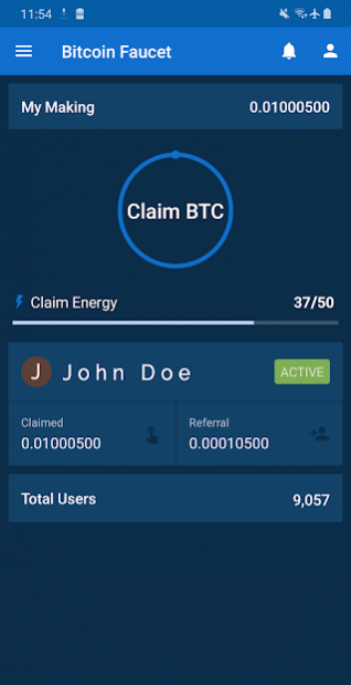 Claim Free BTC | Free Bitcoin Faucet