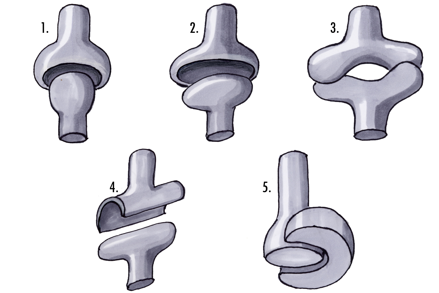 Product R-APJ-6, Adjustable pivot joint with M6 thread