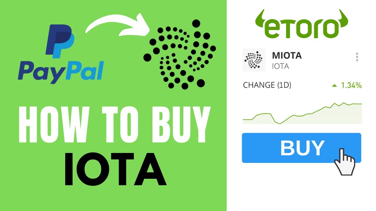 Buy IOTA (MIOTA) with PayPal | Purchasing Crypto