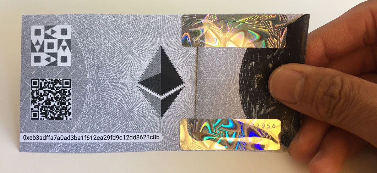 Old School Hardware Wallets: How to Make a Paper Wallet | Enjin Blog