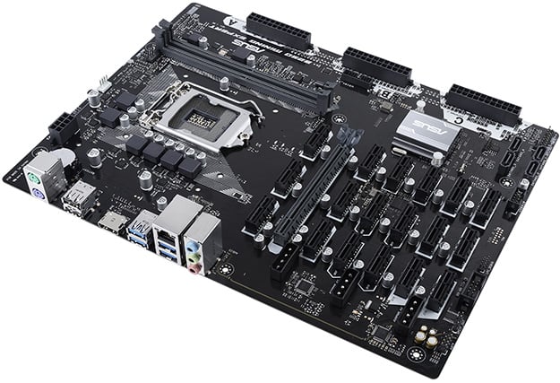 ASUS Announces B Expert Mining Motherboard: 19 Expansions Slots