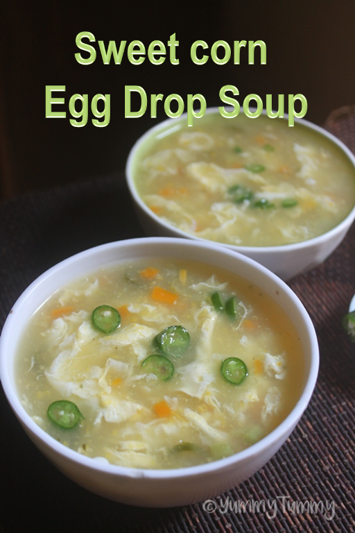 Corn Egg Drop Soup (Chinese Corn Soup) - China Sichuan Food