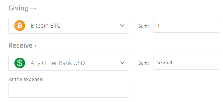 Bitcoin to US Dollar, Convert BTC in USD