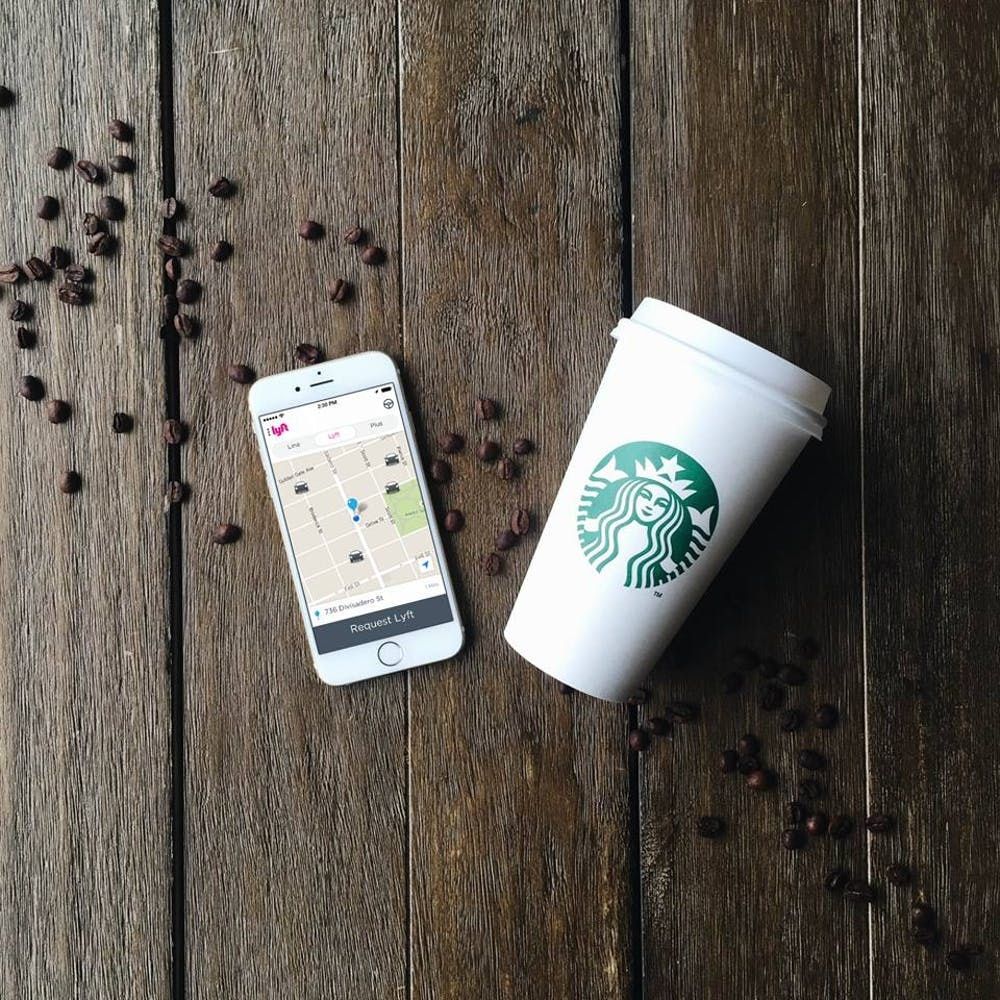 Lyft starts selling $20 physical gift cards at Starbucks | TechCrunch