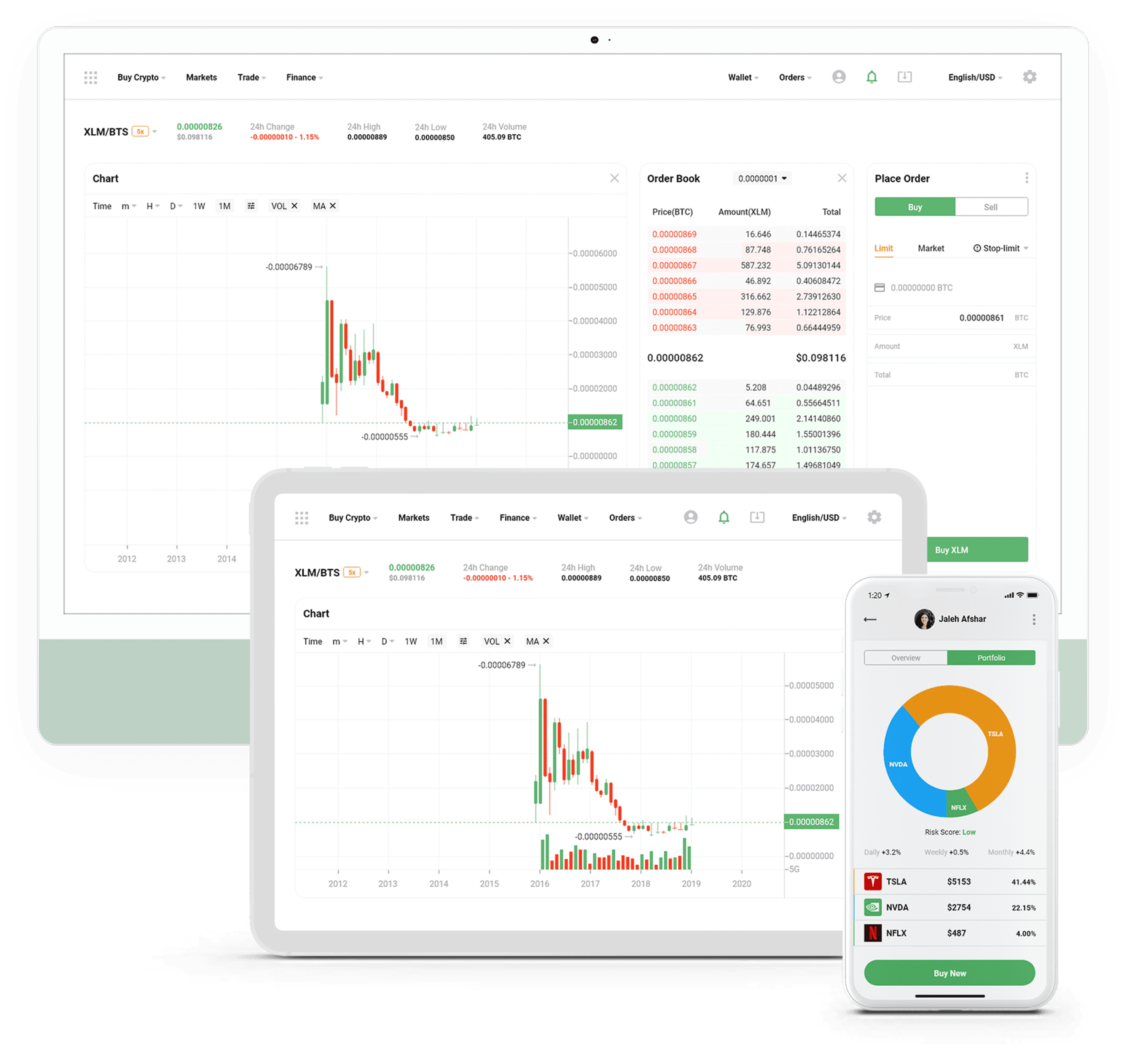 Crypto Exchange Platform - Trading Engine - White Label Ready