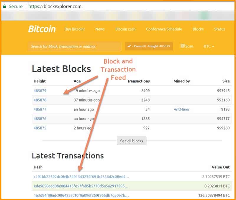 Bitcoin Explorer — Blockchair