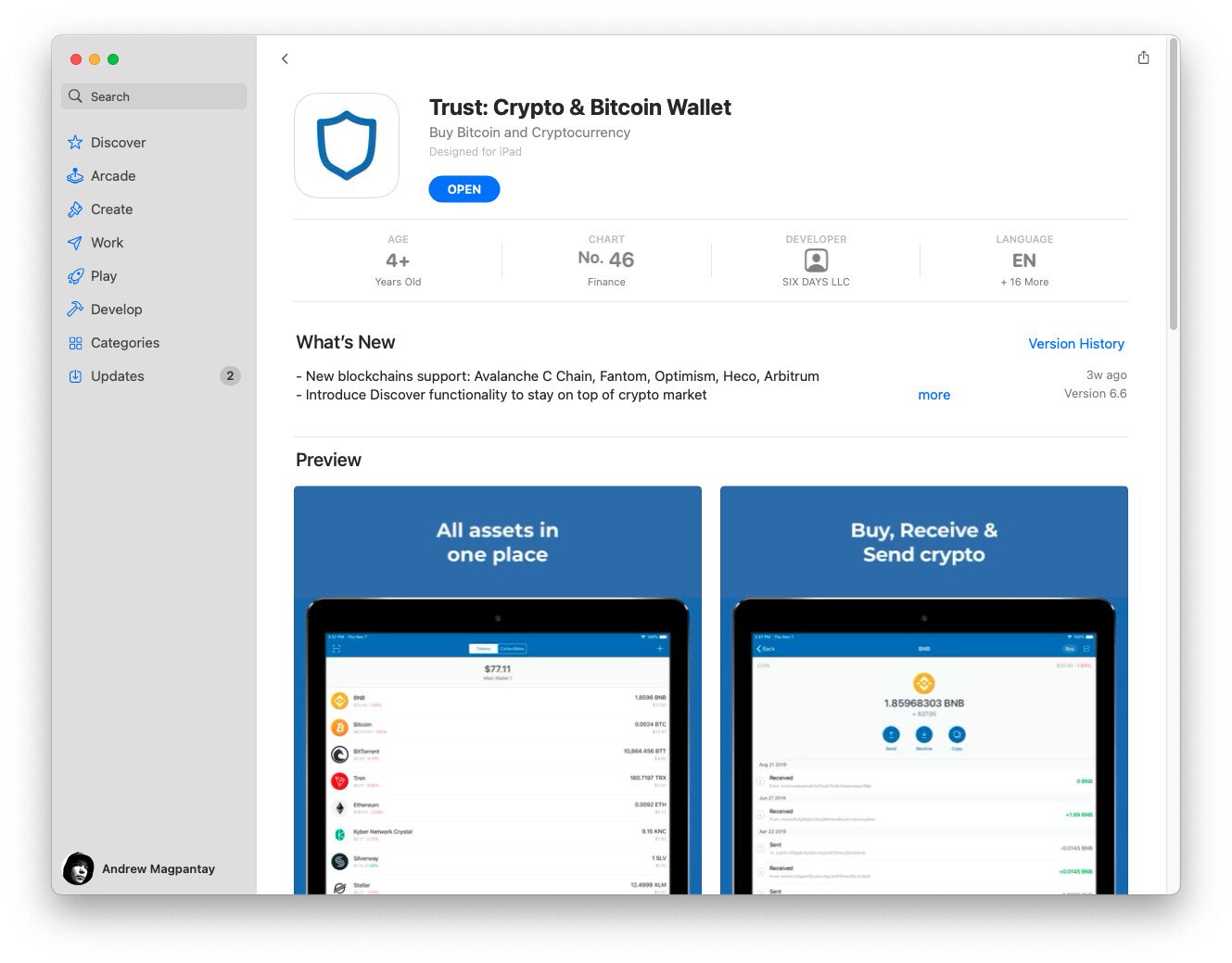 Download TrustWallet - Mobile Bip39 App android on PC