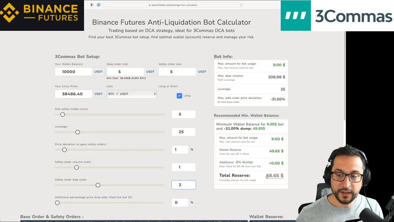 Create a Futures DCA Bot with 3COMMAS on Binance Futures