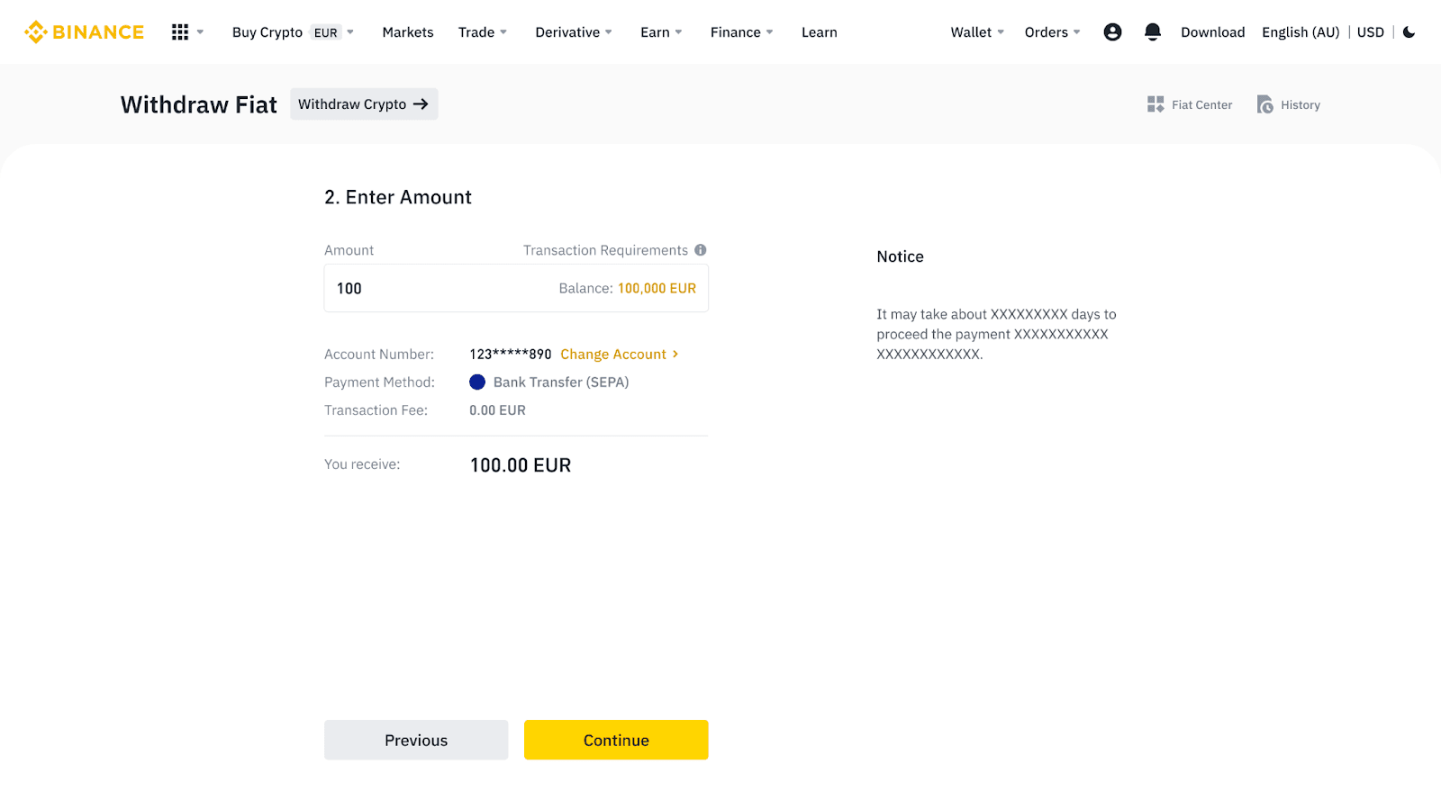 How to Withdraw Money From Binance - Zengo