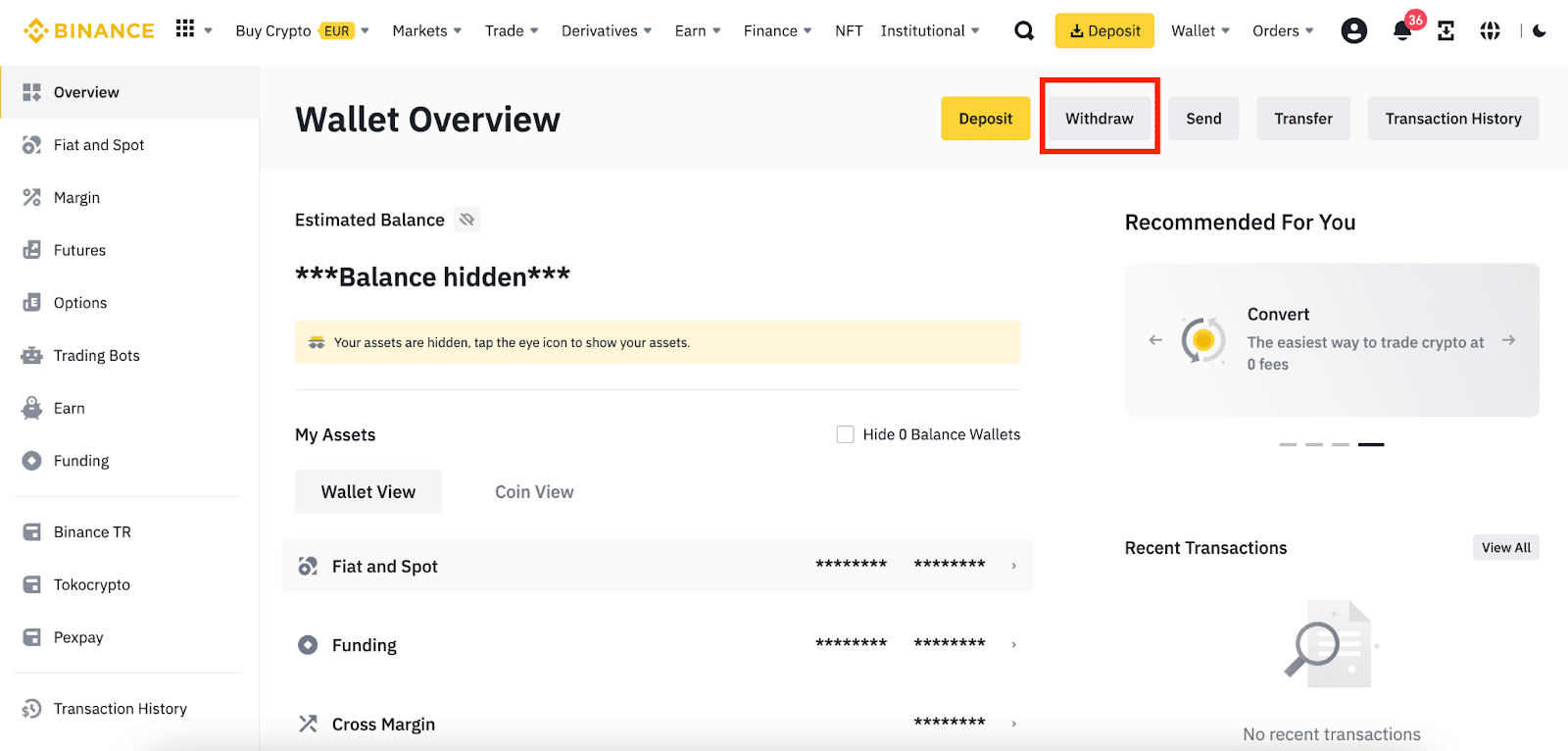 How To Deposit On Binance for FREE (without fees) Buying Crypto