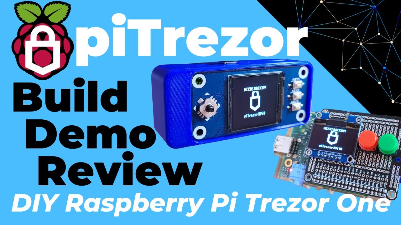 Pitrezor: PiTrezor : A DIY bitcoin hardware wallet based on trezor and raspberry pi zero