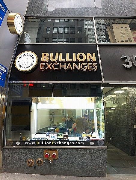 Bullion and Precious Metals Dealers in New York, USA