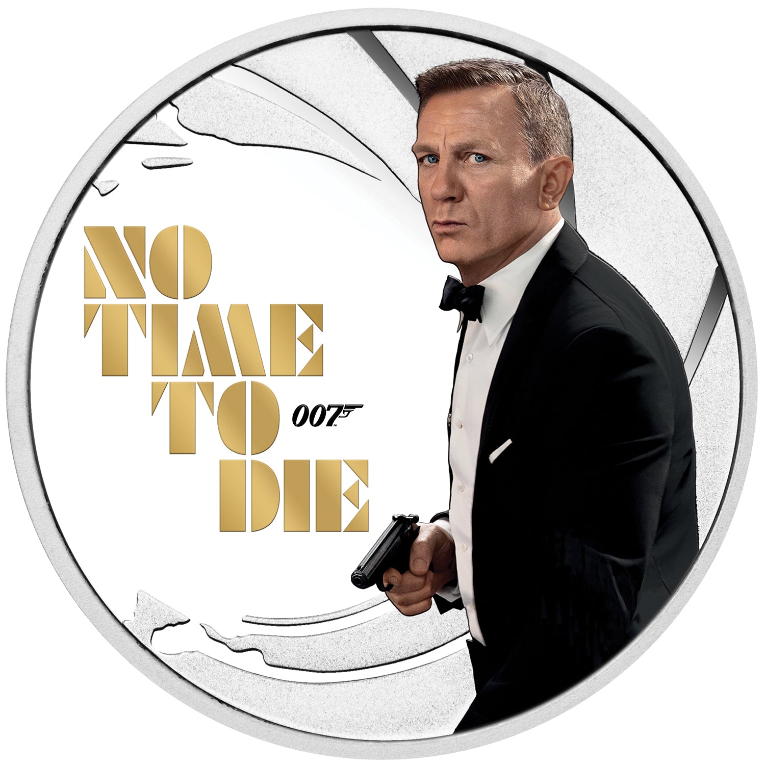 UK James Bond CERTIFIED BU £5 Coin 2