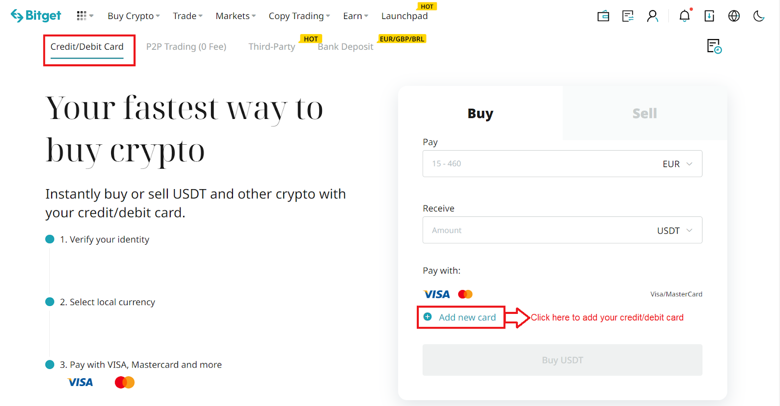 How to Buy Bitcoin With Debit Card Without OTP Instantly