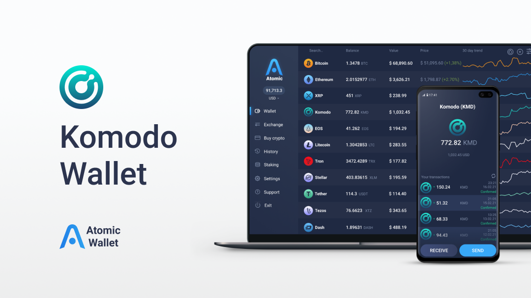 Komodo Kmd Wallet for Android, iOS and Web | Hebe Wallet