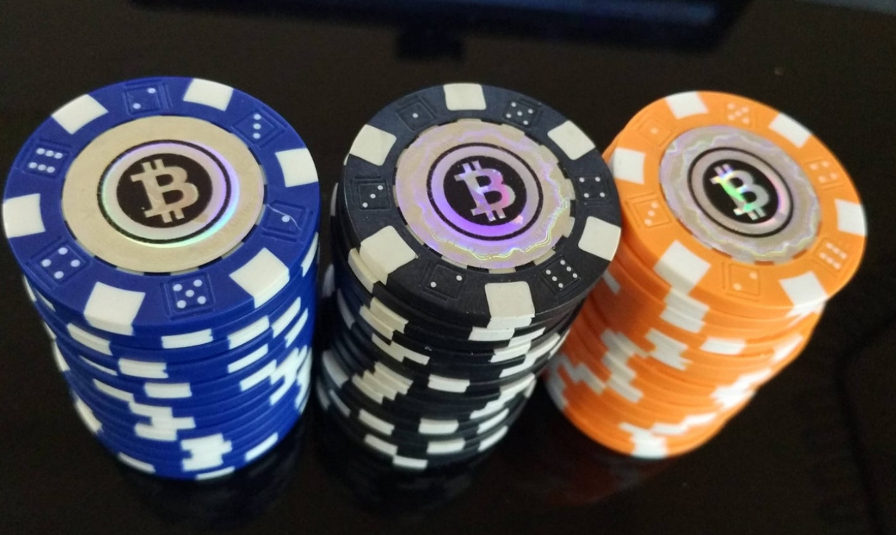 BTCC Bitcoin Poker Chips - 5 chips set | Scarce City