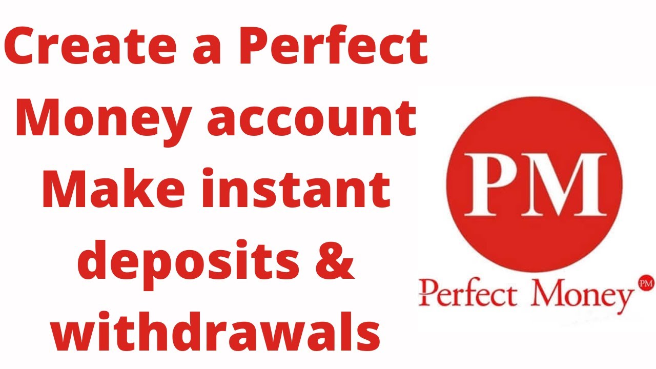 How to create a Perfect Money account | Finance de Demain