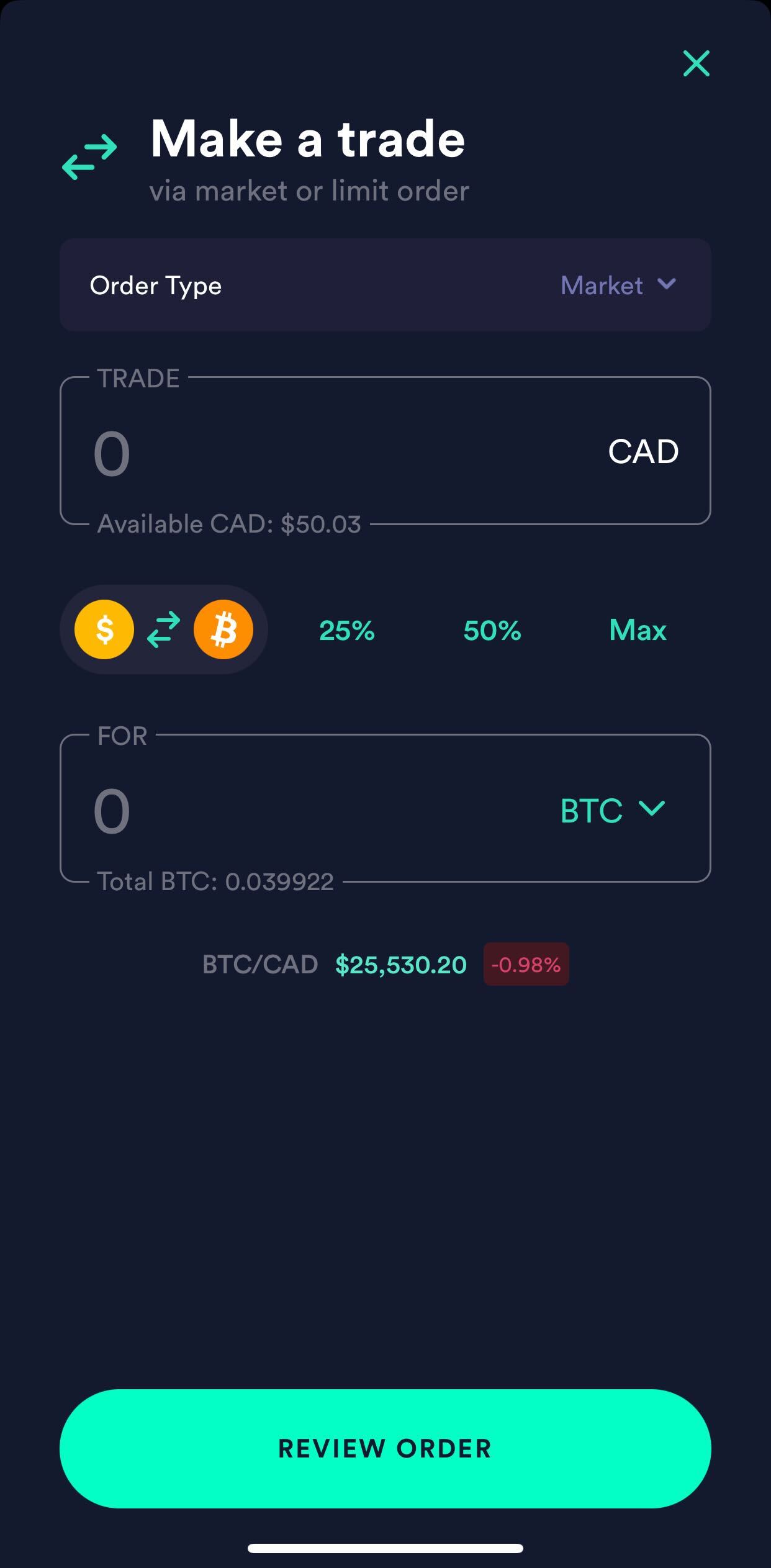 BTC to CAD conversion - Bitcoin to Canadian dollar Exchange Rate