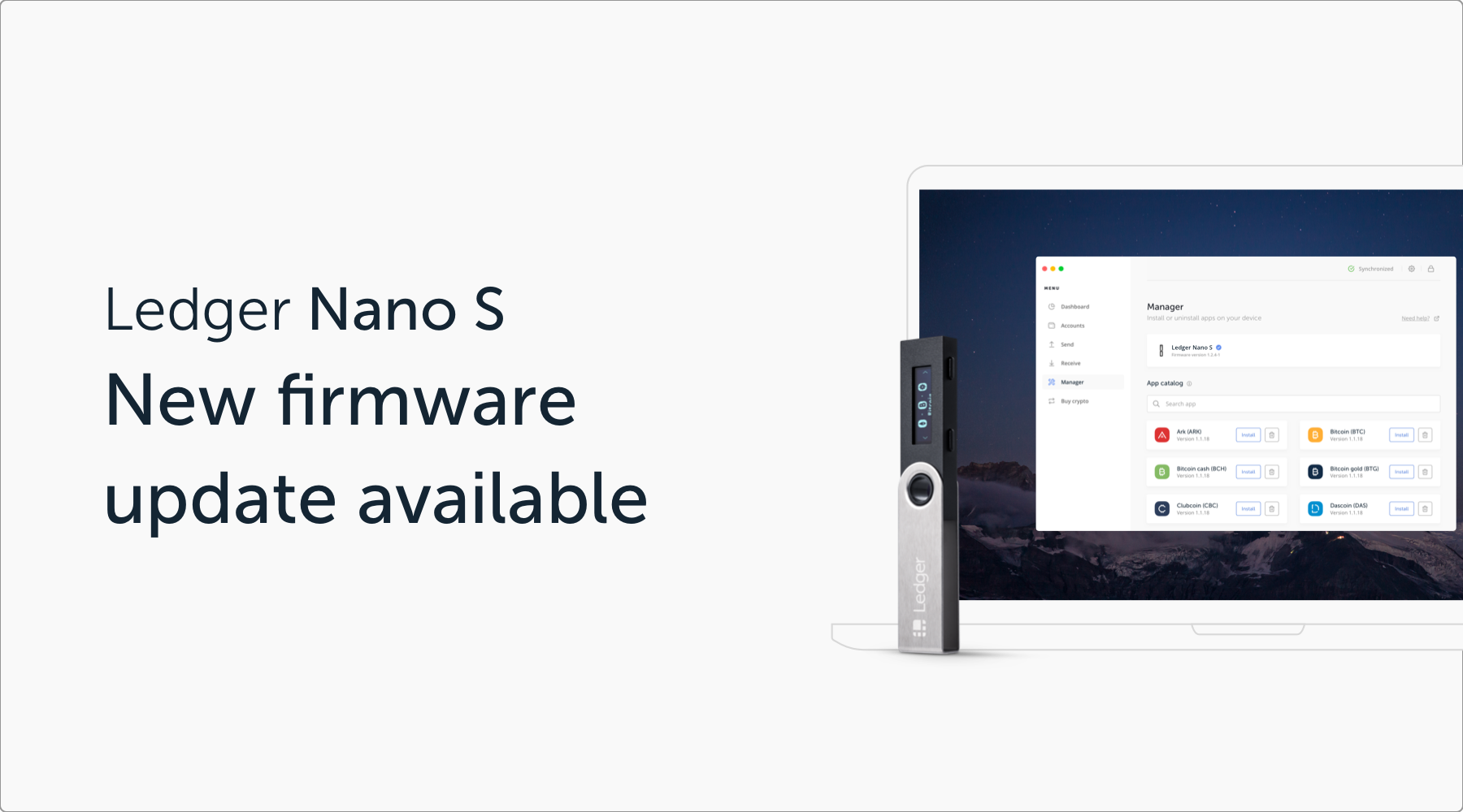 How to Download Ledger firmware 1 6 firmware - updated February 