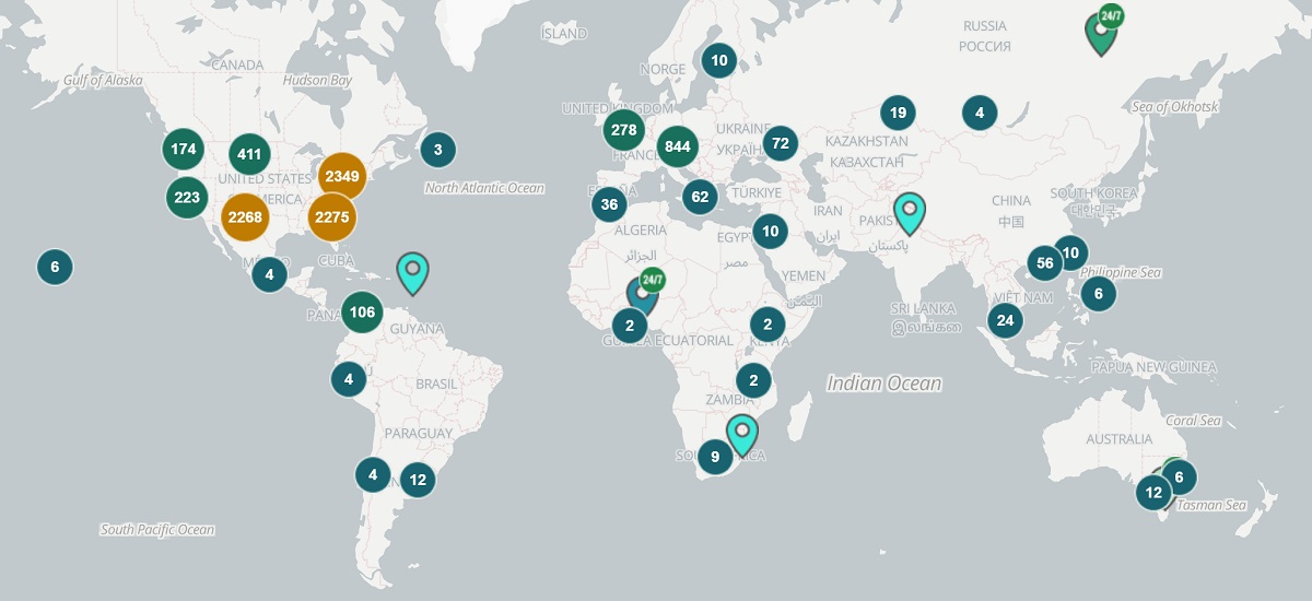 Bitcoin ATMs worldwide | Statista