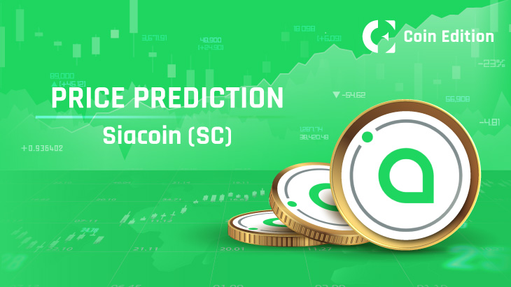 Siacoin (SC) Price Prediction , , - TheNewsCrypto
