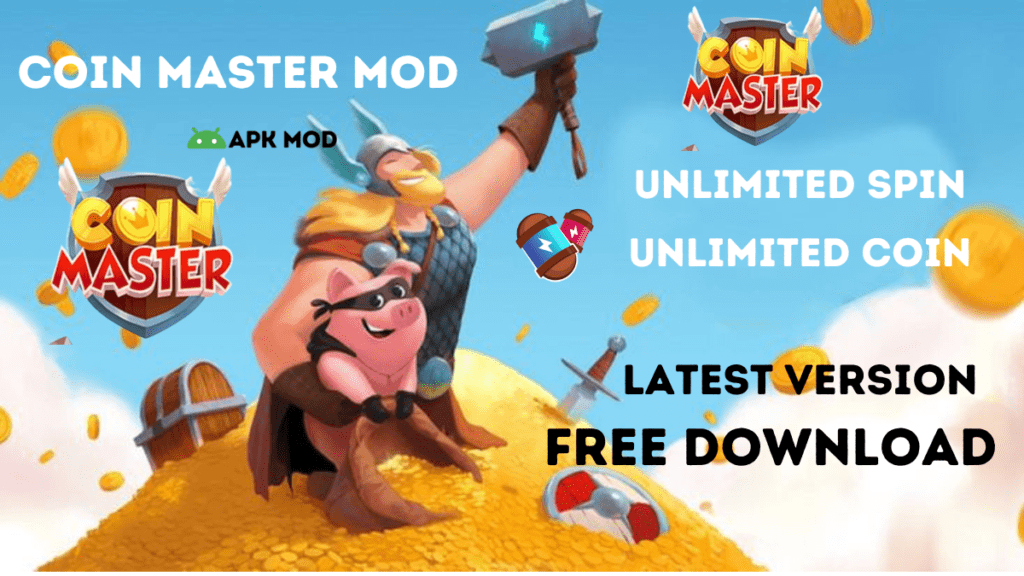 Coin Master Mod Apk Download: 13 Special Features & (Spins)