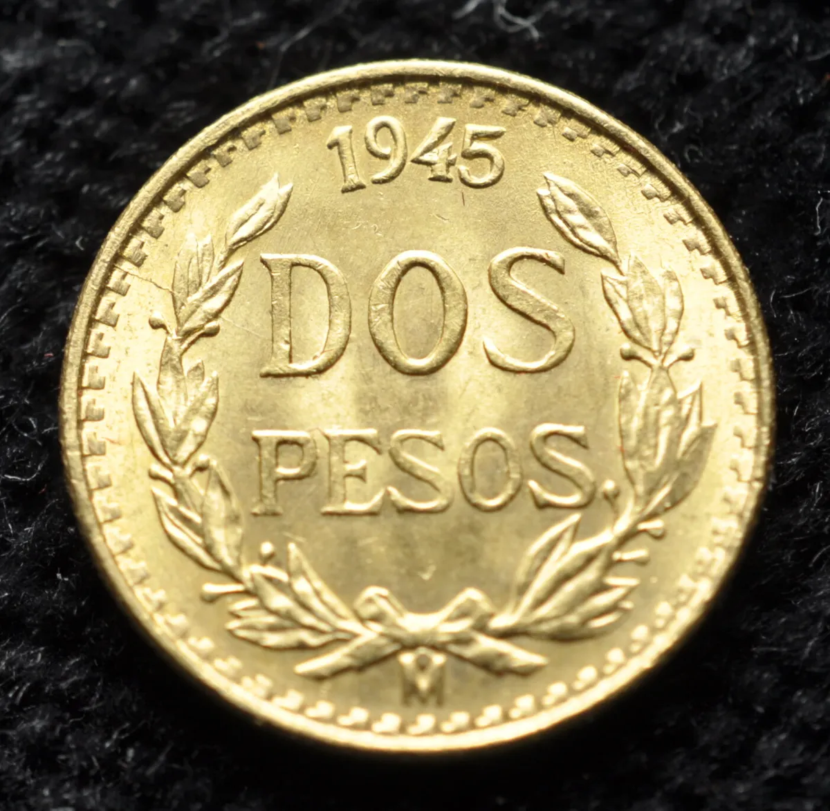 Mexico Gold 2 Pesos ( oz) - BU [MX-G2PESO-BU] - Liberty Coin