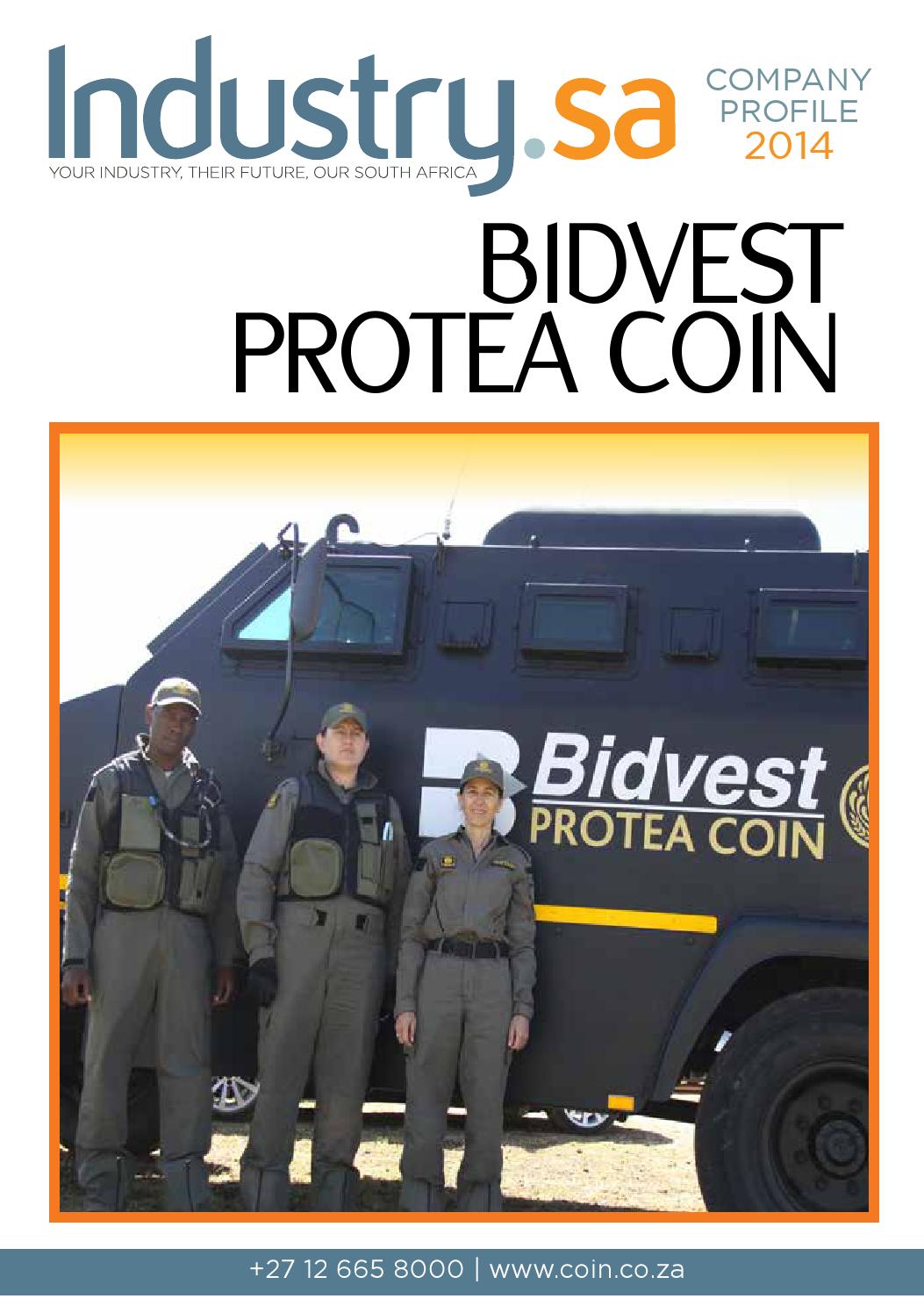 Bidvest Protea Coin - SA Instrumentation & Control