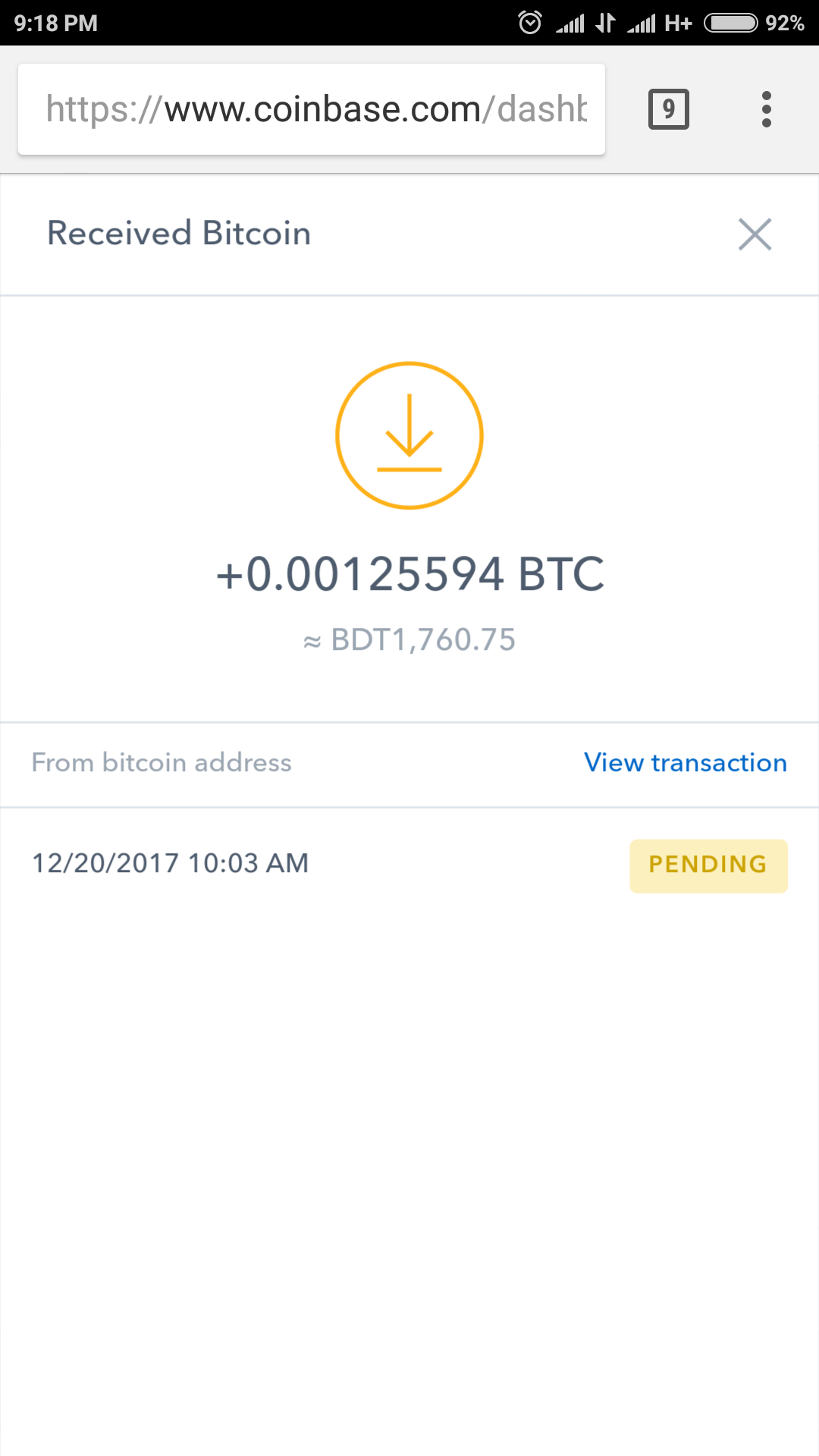 Why is my transaction pending?