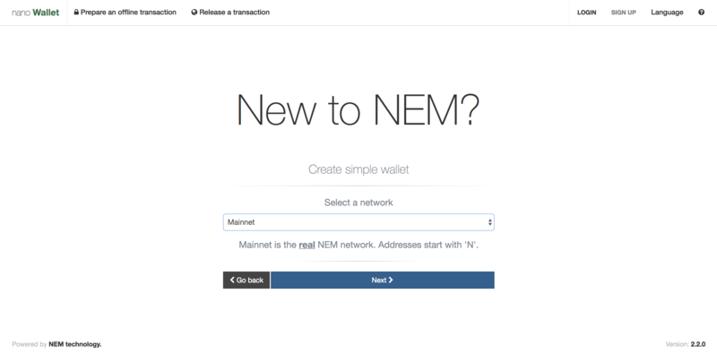 NEM - BlockChain Explorer