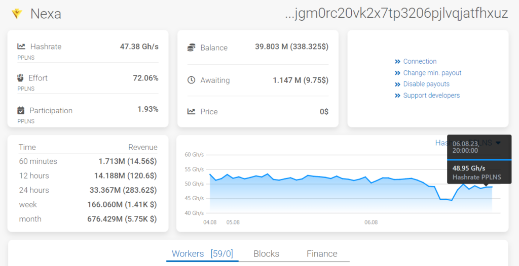 Altcoin Mining Pool for GPU and ASIC - 2Miners