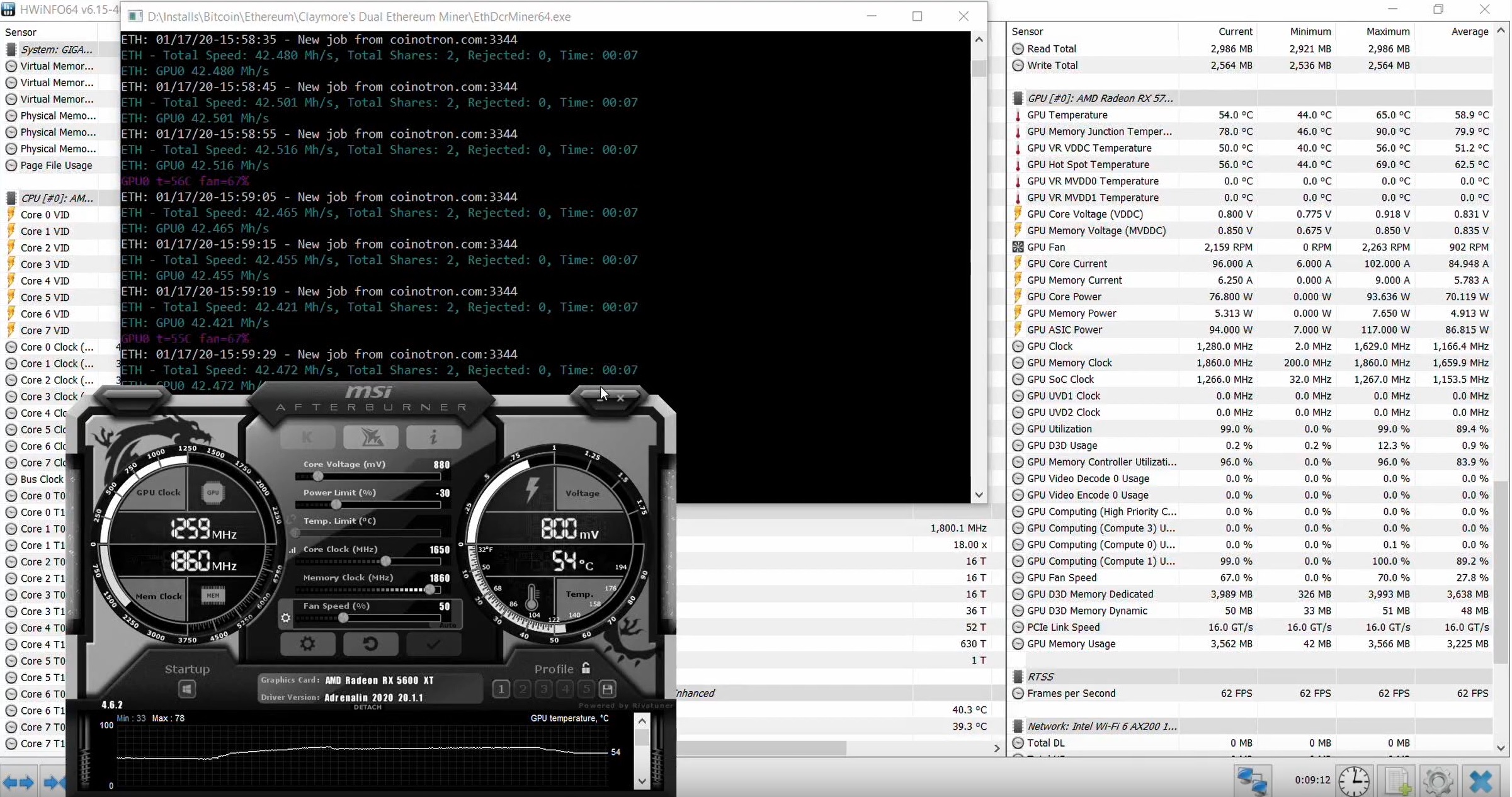 Submit overclock example for Ravencoin (RVN) on AMD RX XT - helpbitcoin.fun