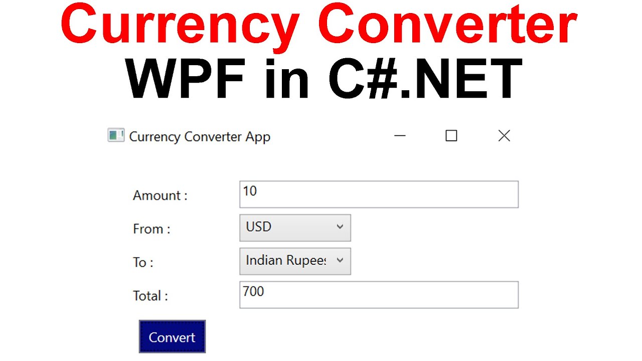 C# Free Code - Download C# Currency Converter