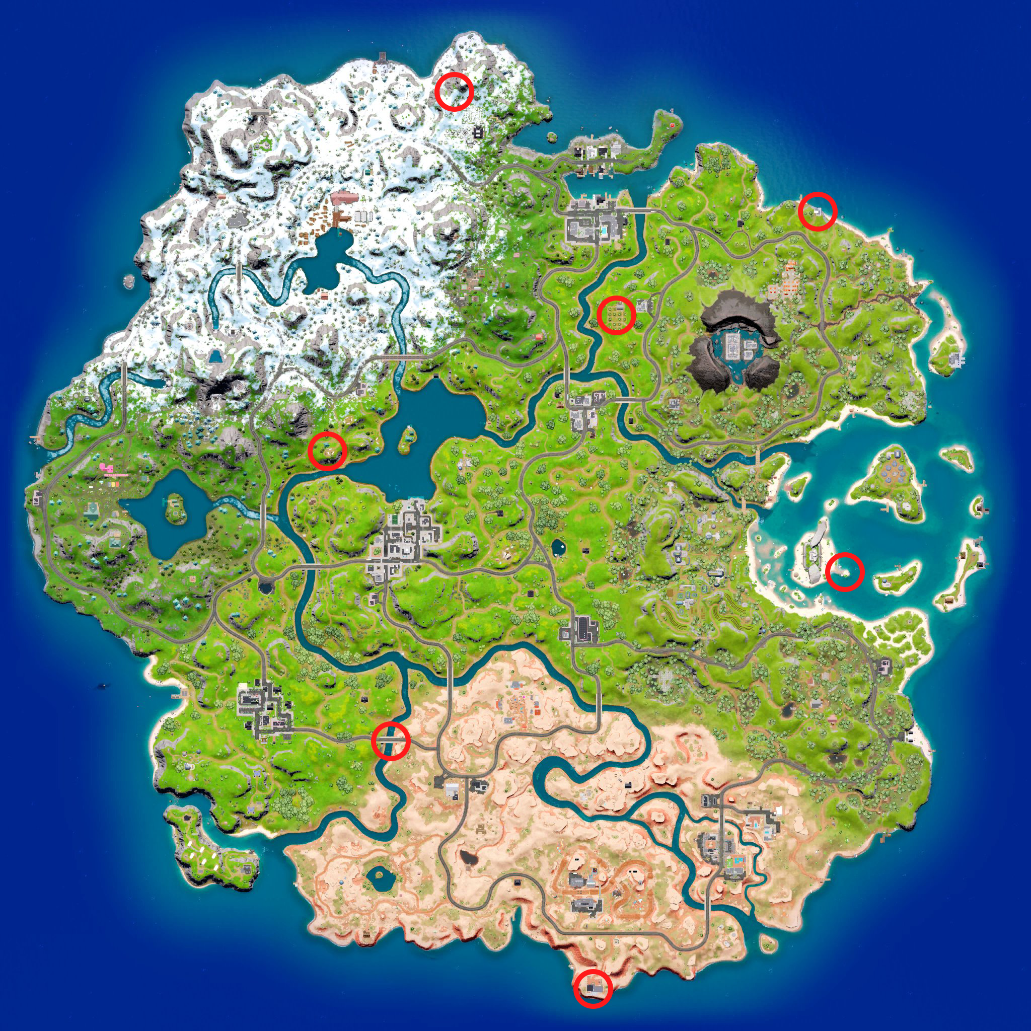 Fortnite Season 3 XP Coin Locations - Maps for All Weeks! - Pro Game Guides