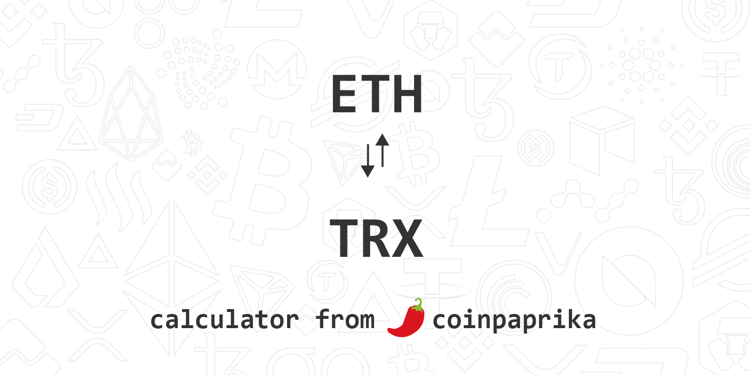 Swap TRX to ETH | TRON to Ethereum Crypto Exchange | SwapSpace