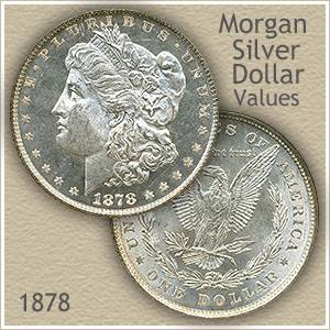 Morgan Silver Dollar 8 Tail Feathers Coin Value Prices, Photos & Info