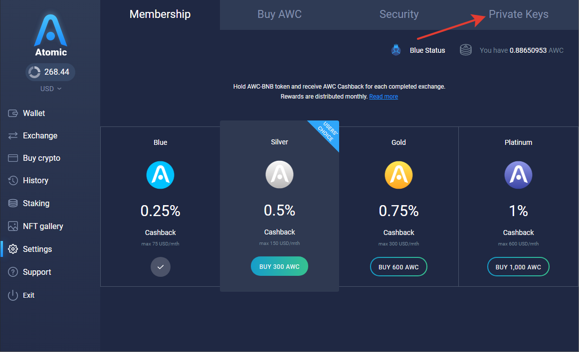 How can I import or sweep my private keys into Atomic Wallet? - Atomic Wallet Knowledge Base