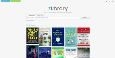 Z-Library Free Online Book Downloader - Is Illegal?