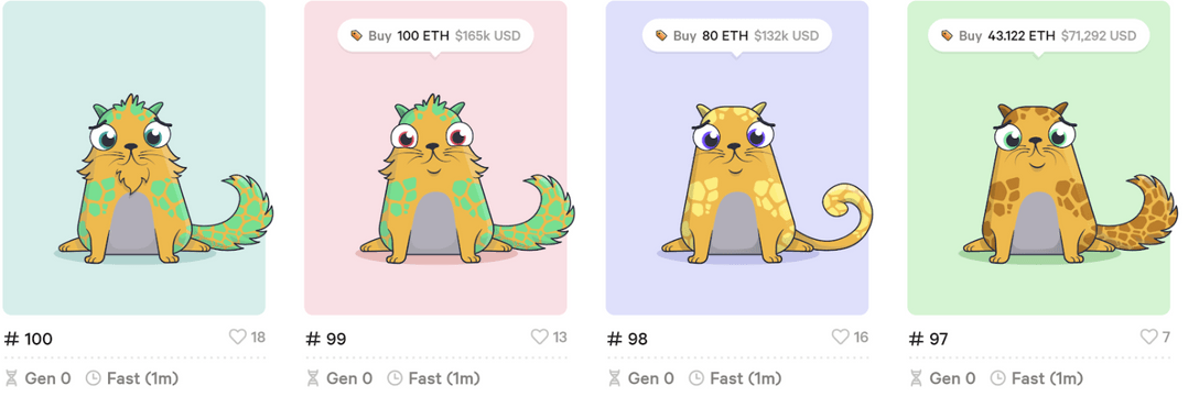 CryptoKitties | Collect and breed digital cats!